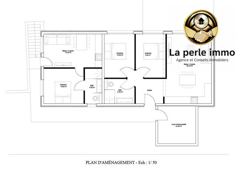 Immeuble - 154 m²