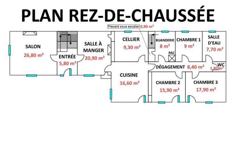 Maison - 203 m² - 7 pièces