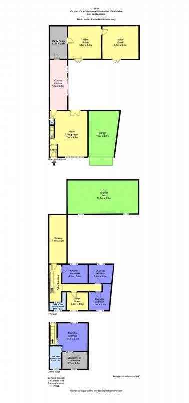 Maison de ville - 190 m² - 7 pièces