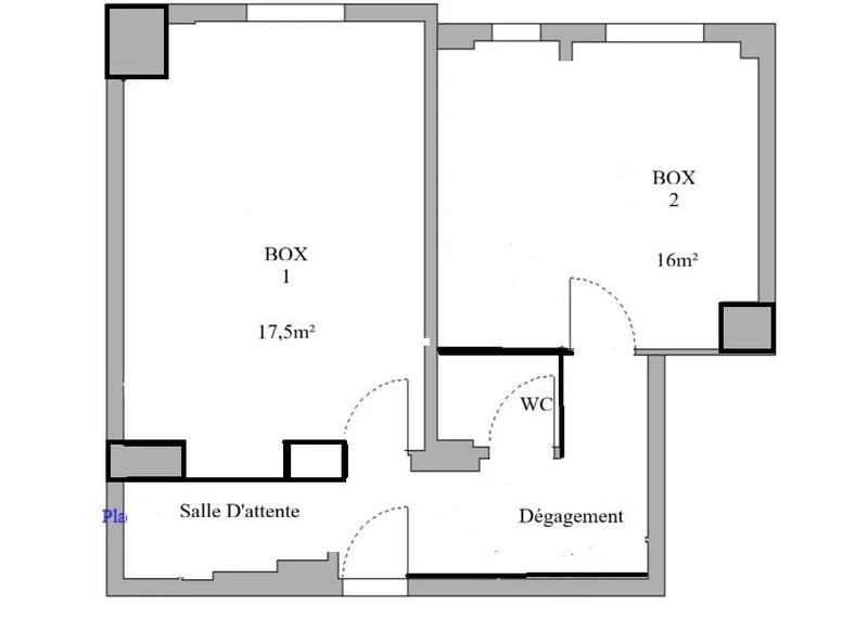 Appartement - 43 m² - 2 pièces