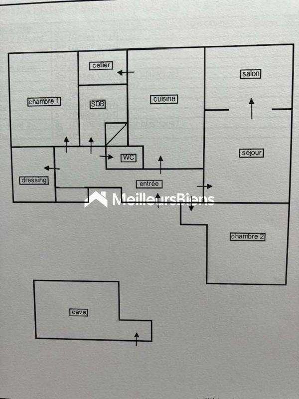 Appartement - 77 m² - 4 pièces