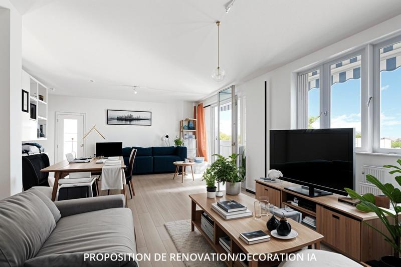 Appartement - 70 m² - 3 pièces