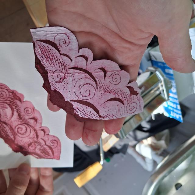 Atelier découverte : Gravure et estampes par Karianne B