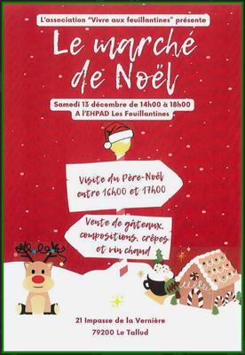 Le Marché de Noël à l'Ehpad les feuillantines