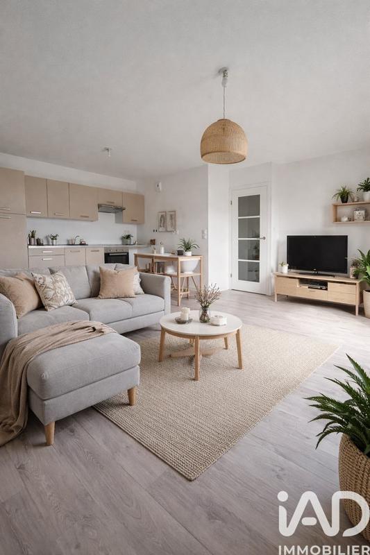 Appartement - 62 m² - 3 pièces