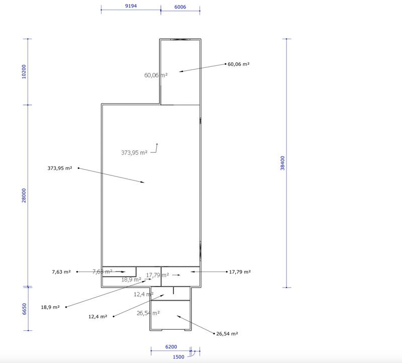 Local d'activités - 425 m²