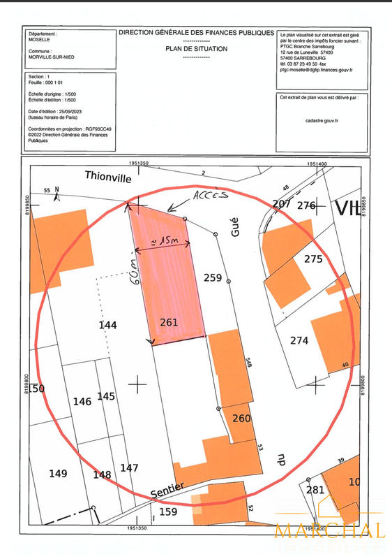 Terrain agricole - 600 m²