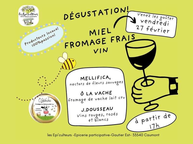 Dégustations chez les Epiculteurs