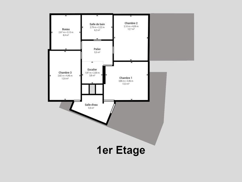 Viager - Maison - 156 m² - 8 pièces