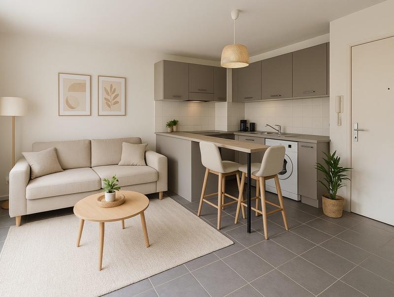 Appartement - 33 m² - 2 pièces