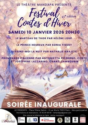 Soiree inaugurale du festival &quot;Contes d'hiver&quot;