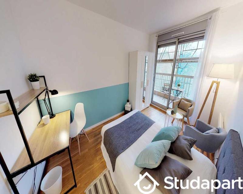 Chambre - 45 m² - 1 pièce