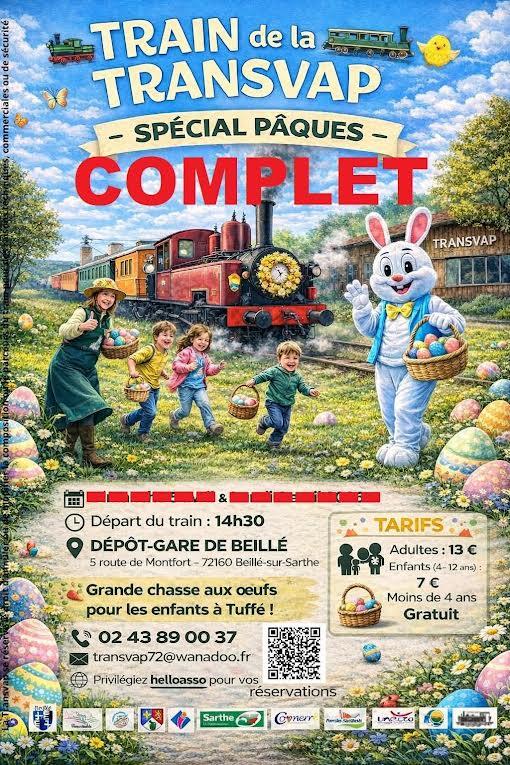 Complet - Train de Pâques