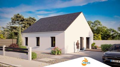 Maison - 74 m² - 6 pièces