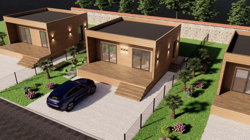 Maison - 40 m² - 2 pièces