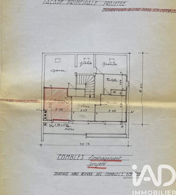Maison - 134 m² - 6 pièces