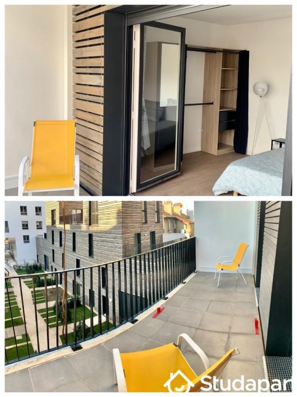 Chambre - 9 m² - 1 pièce