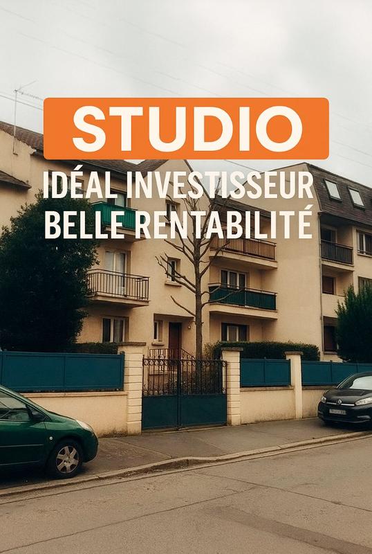 Appartement - 22 m² - 1 pièce