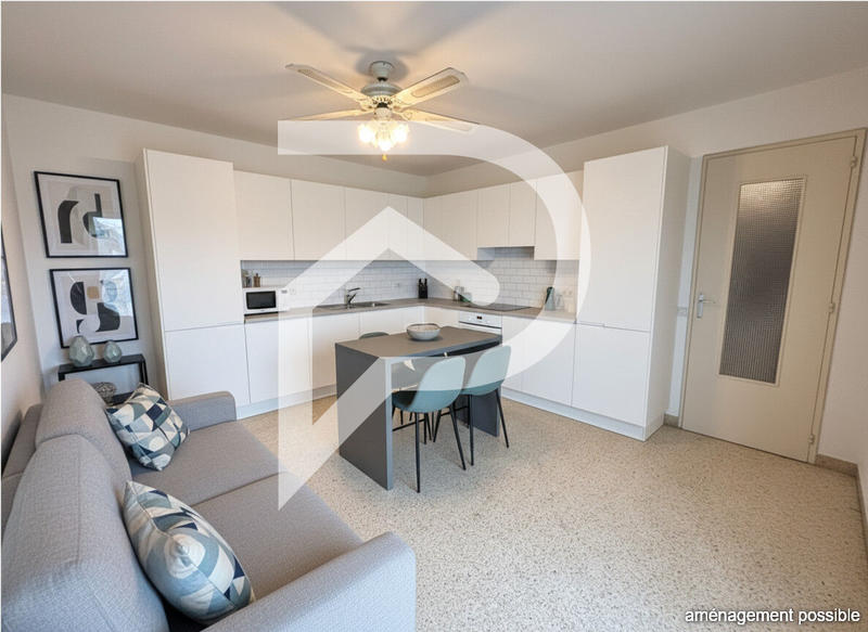 Appartement - 34 m² - 2 pièces