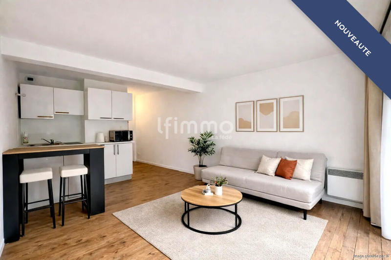 Studio - 21 m² - 1 pièce