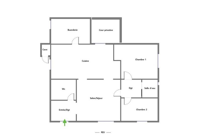 Appartement - 96 m² - 4 pièces