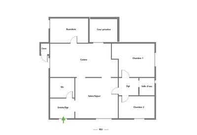 Appartement - 96 m² - 4 pièces