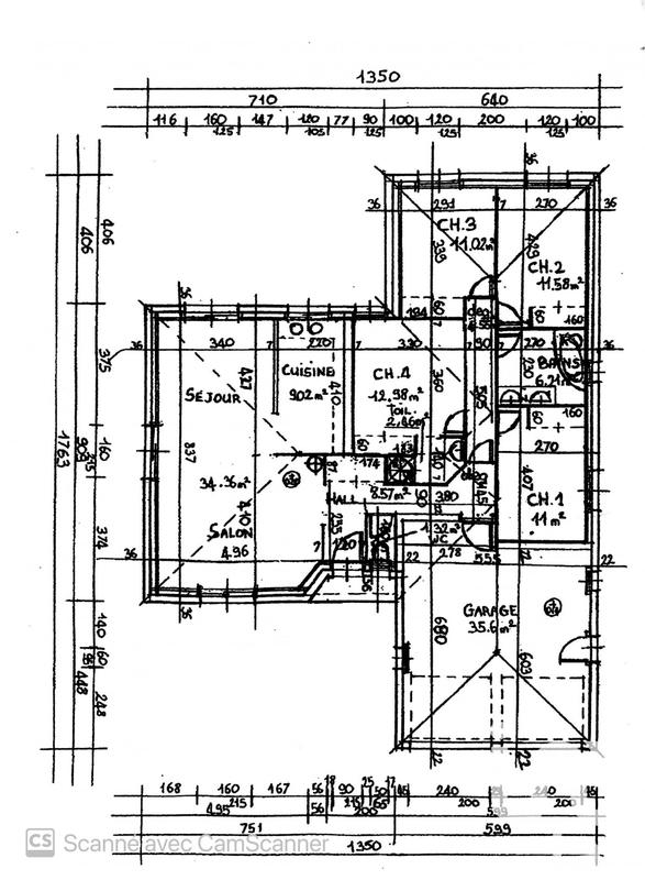 Maison - 115 m² - 5 pièces