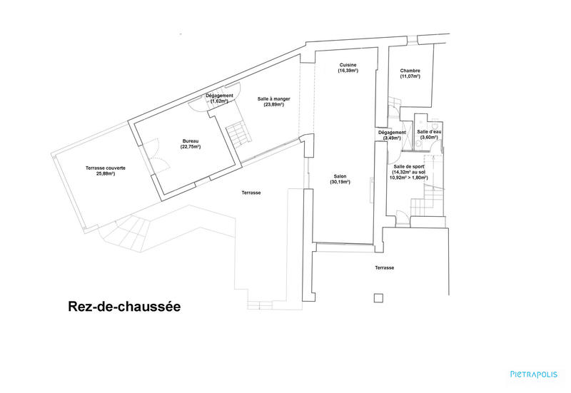 Maison - 198 m² - 7 pièces