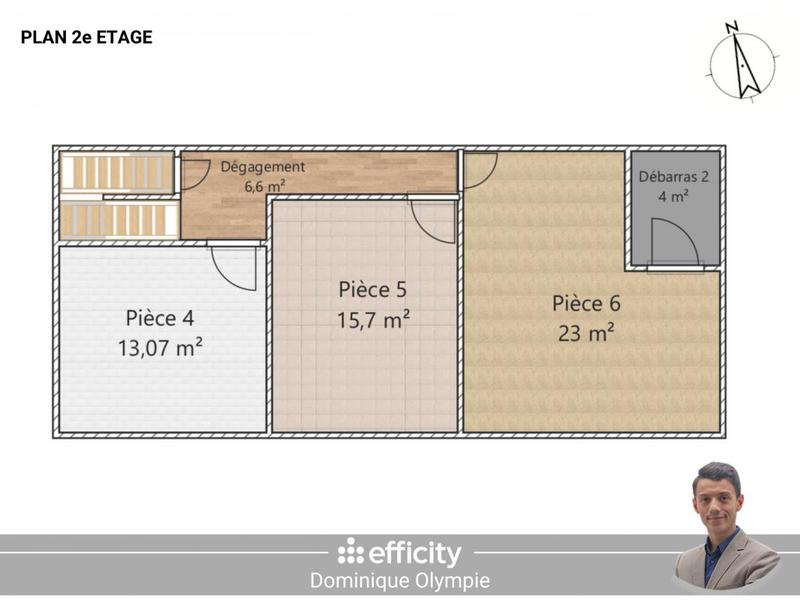 Immeuble - 220 m² - 13 pièces