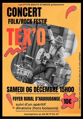 Concert - Tex'O - Folk Rock Festif