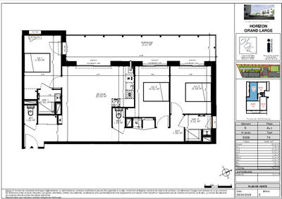 Appartement - 78 m² - 4 pièces