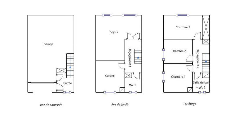 Maison - 88 m² - 4 pièces