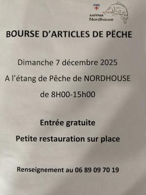 Brocante de pêche