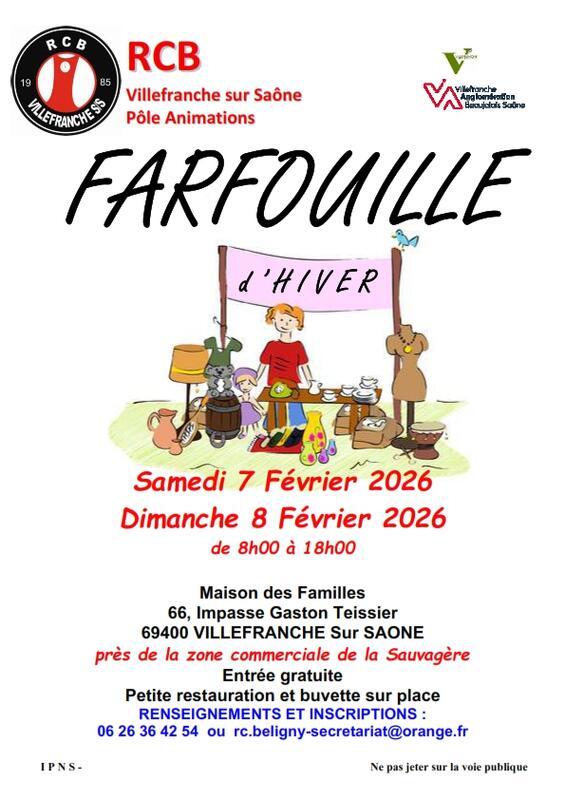 Farfouille d'hiver du rcb