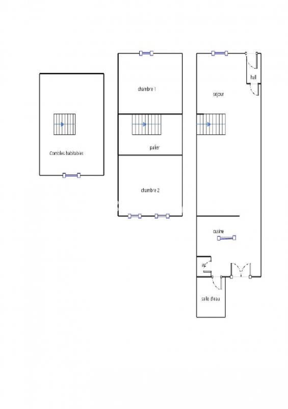 Maison - 82 m² - 3 pièces