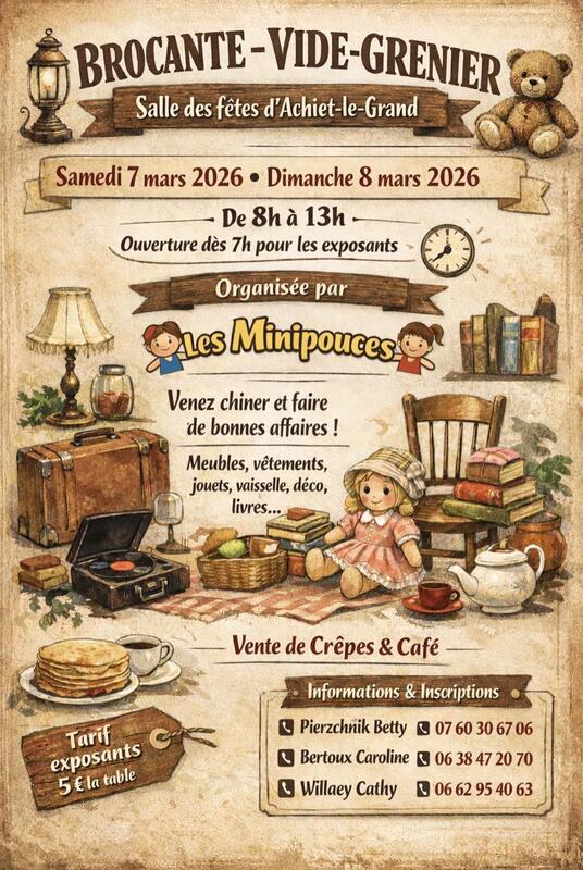 Brocante - vide grenier