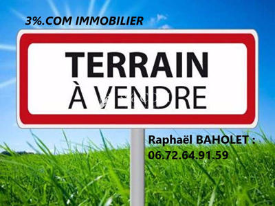 Terrain constructible - 600 m²
