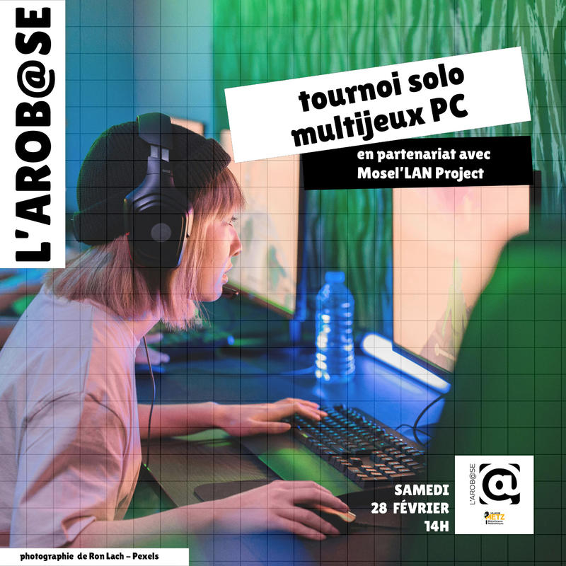 Tournoi solo multijeux sur Pc