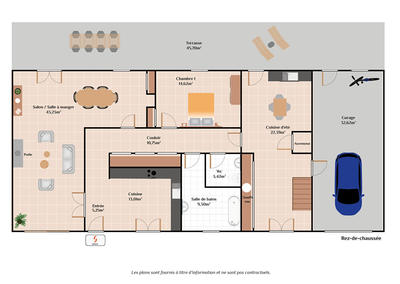 Maison - 196 m² - 5 pièces