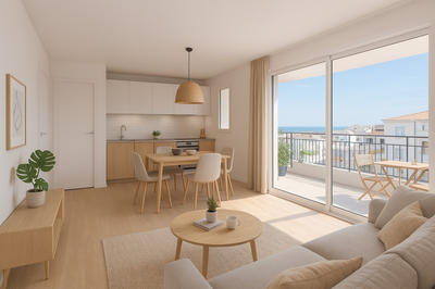 Appartement - 57 m² - 3 pièces