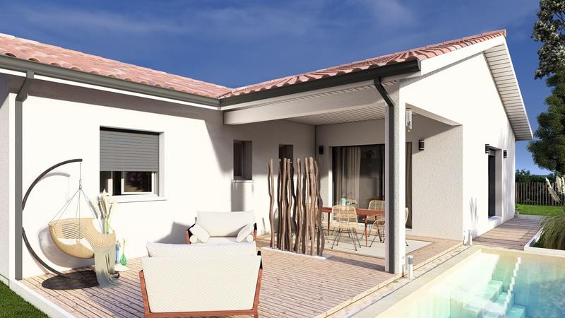 Maison - 105 m² - 4 pièces