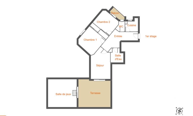 Appartement - 84 m² - 4 pièces