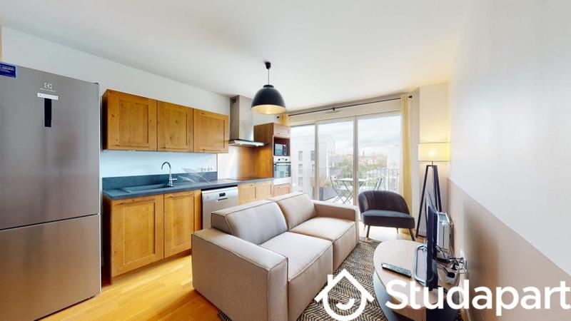 Chambre - 9 m² - 1 pièce