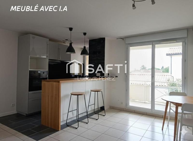 Appartement - 56 m² - 3 pièces