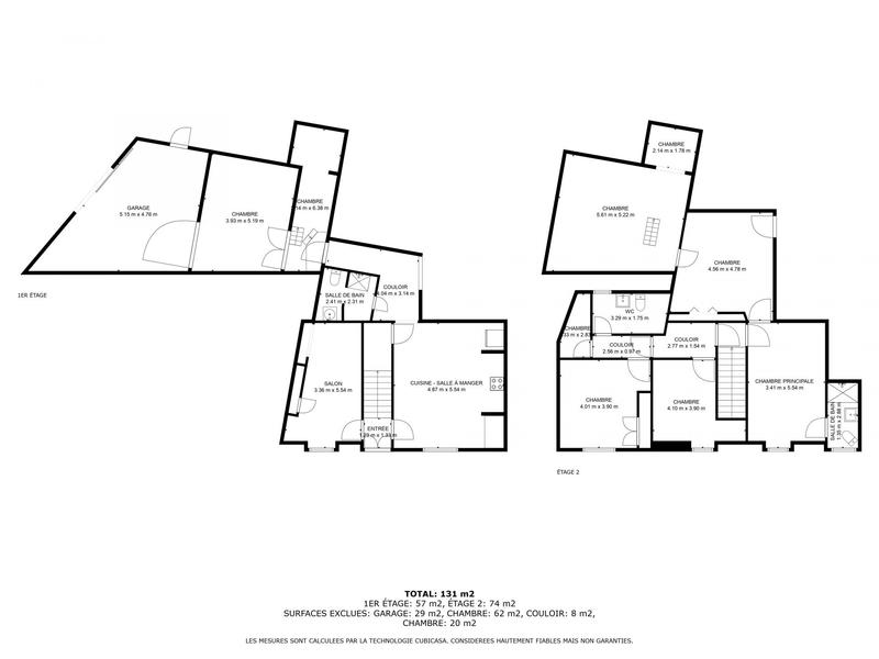 Maison de village - 200 m² - 4 pièces