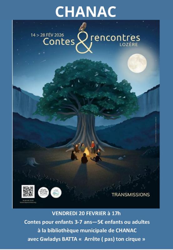 Festival Contes et Rencontres 2026 - Arrête (Pas) Ton Cirque