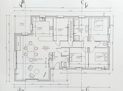 Maison de village - 128 m² - 5 pièces