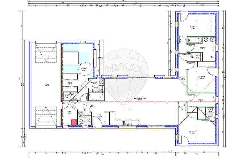 Maison - 143 m² - 5 pièces