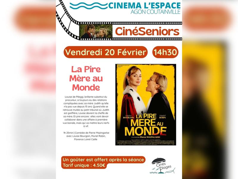 Ciné Seniors "La pire mère au monde"