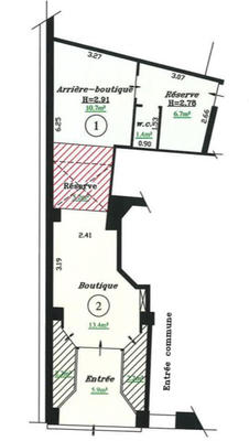 Local commercial - 48 m²